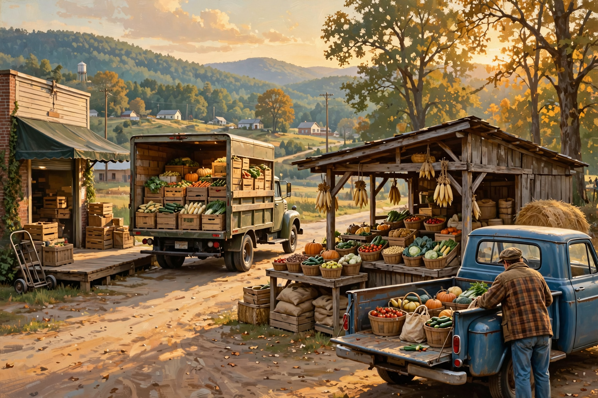 Illustration for Are Food Miles a Good Way to Judge What We Eat?