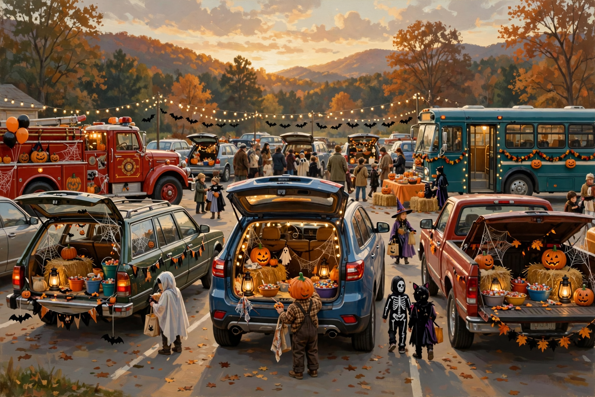 Illustration for 🍬 Free Trunk-or-Treat on Actual Halloween Night