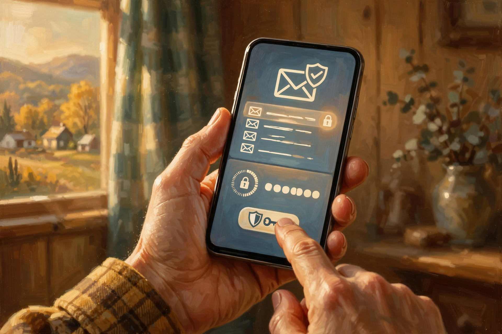 Illustration for ✉️ Protect Email First, Then Add a Second Check