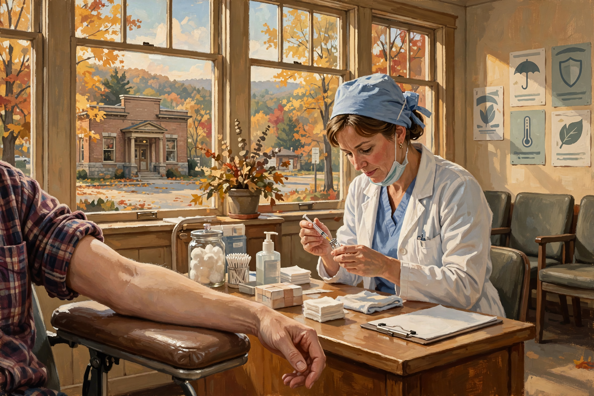 Illustration for 💉 Free Flu Shots in Dunlap on Oct. 20