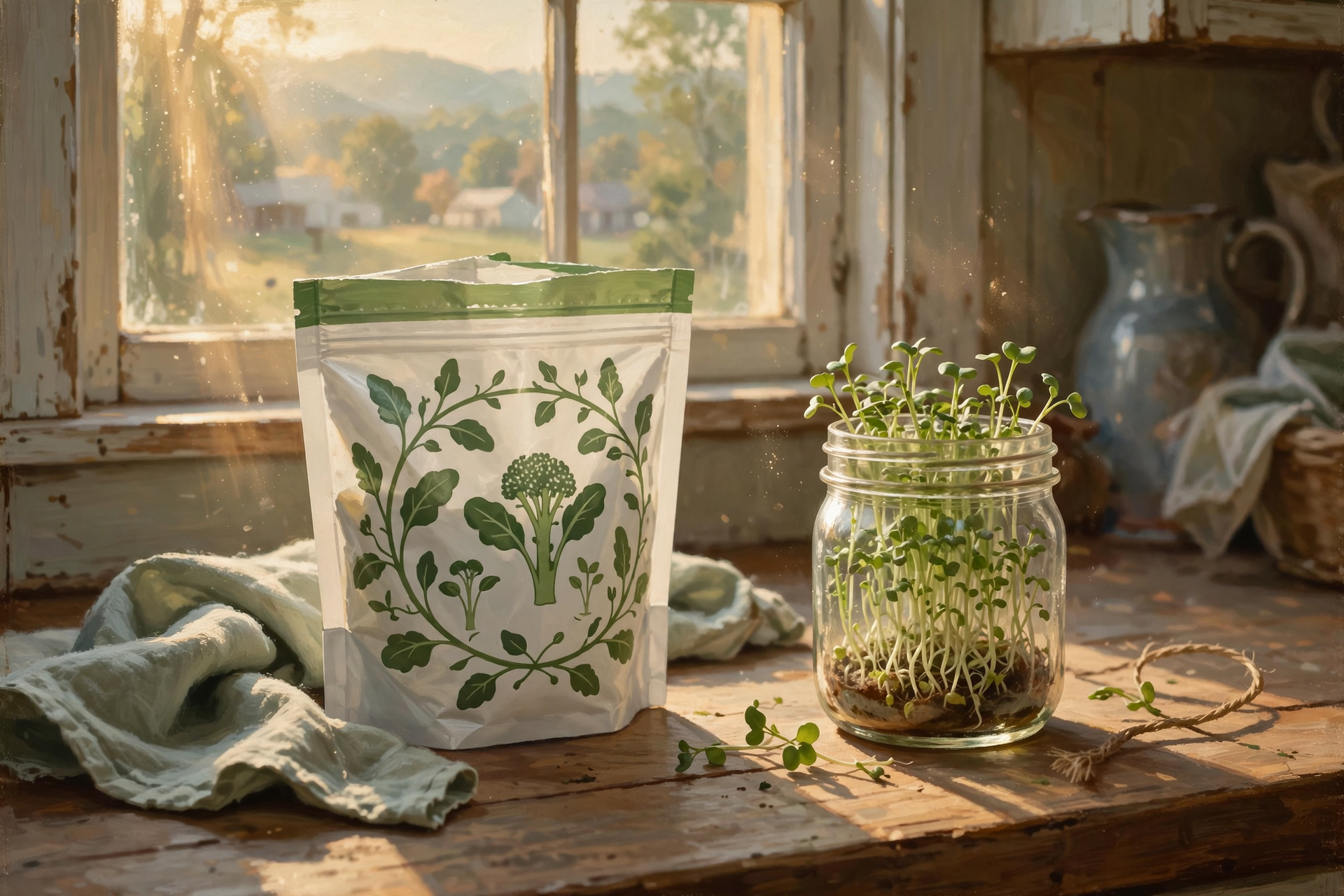 Illustration for π± Home Sprouters: Broccoli Seed Recall for Possible Salmonella