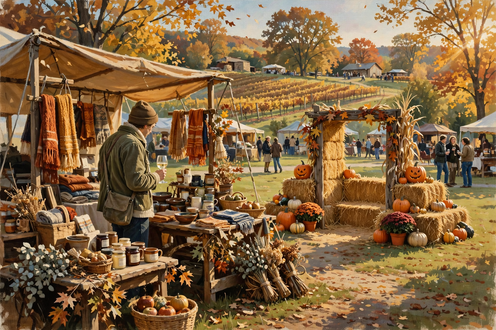 Illustration for 🍷 Vendors, Cider and Wine Deals at Beans Creek