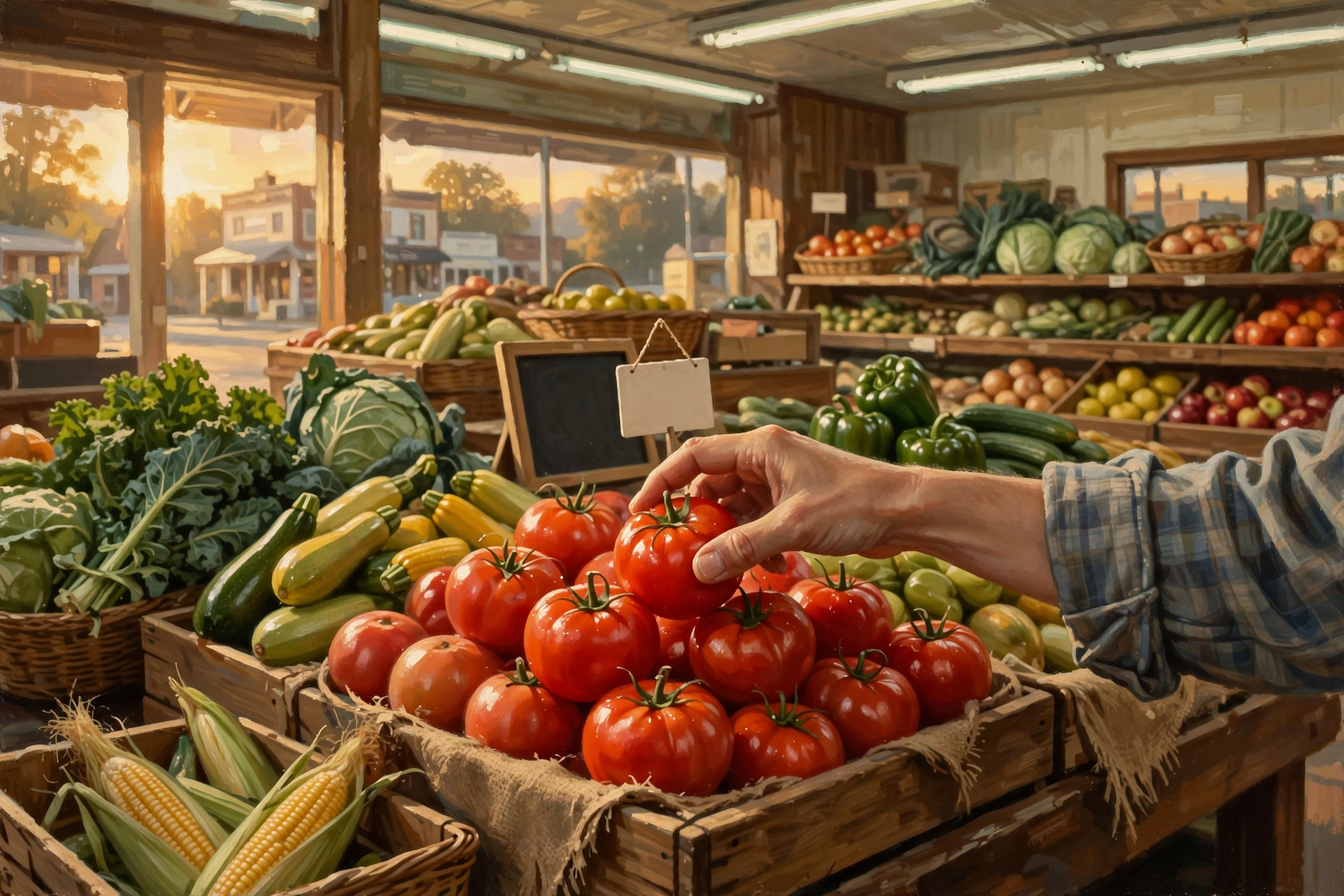 Illustration for How Local Is Local Food? Following Your Groceries Back to the Farm