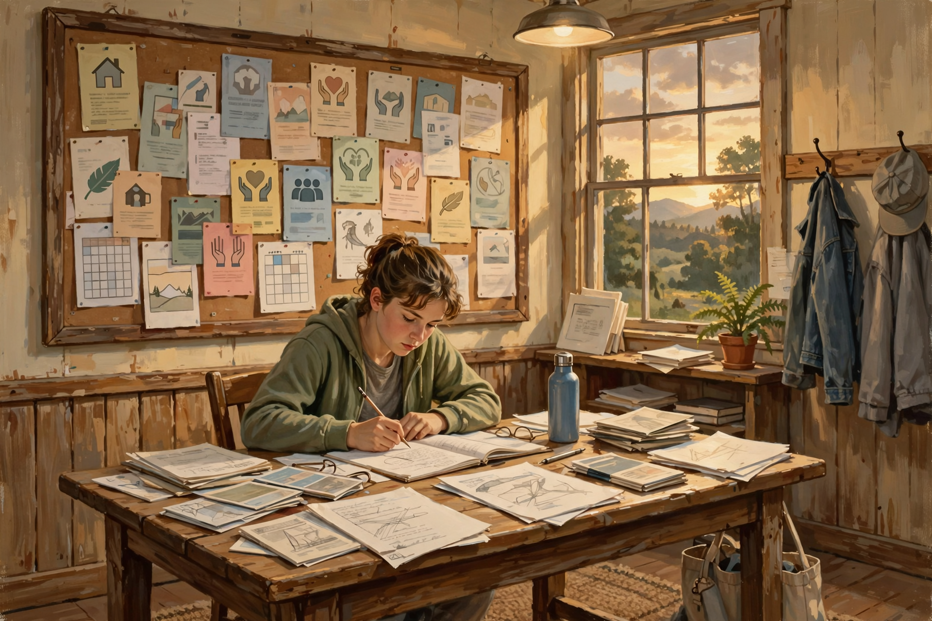 Illustration for Scholarships, Community Projects, and Helping Families