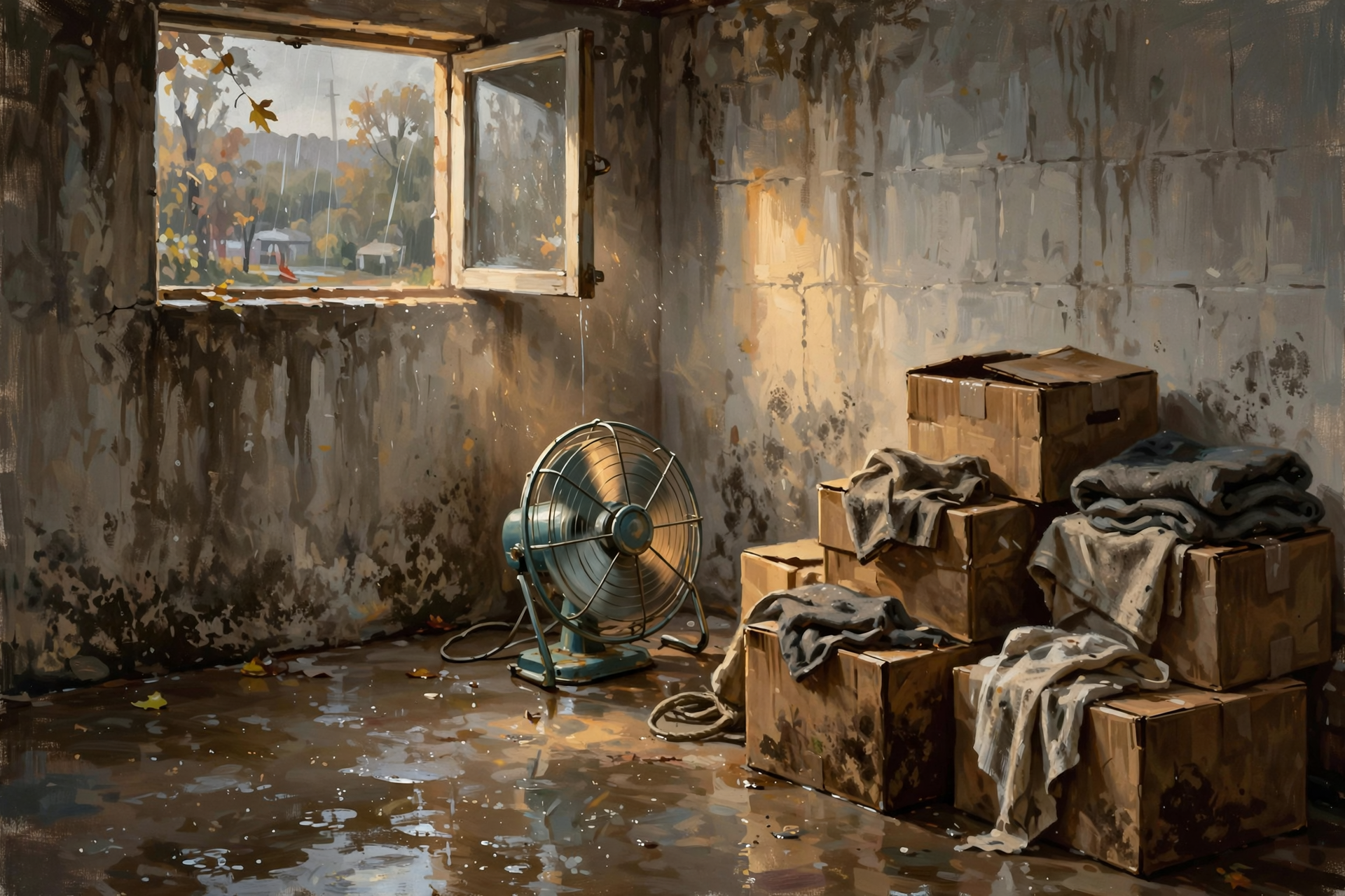 Illustration for 🌧️ After a Wet Week: Keep Mold From Settling In