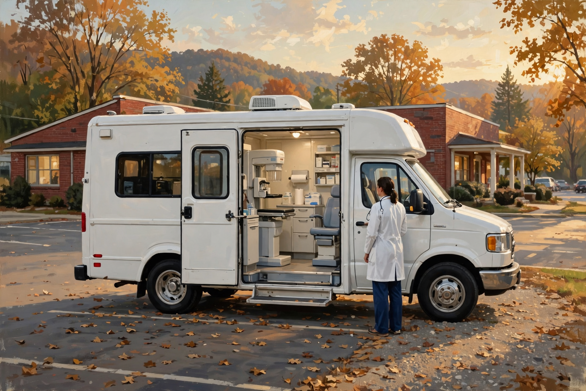 Illustration for π Mobile Mammograms Roll Into Hixson Oct. 21