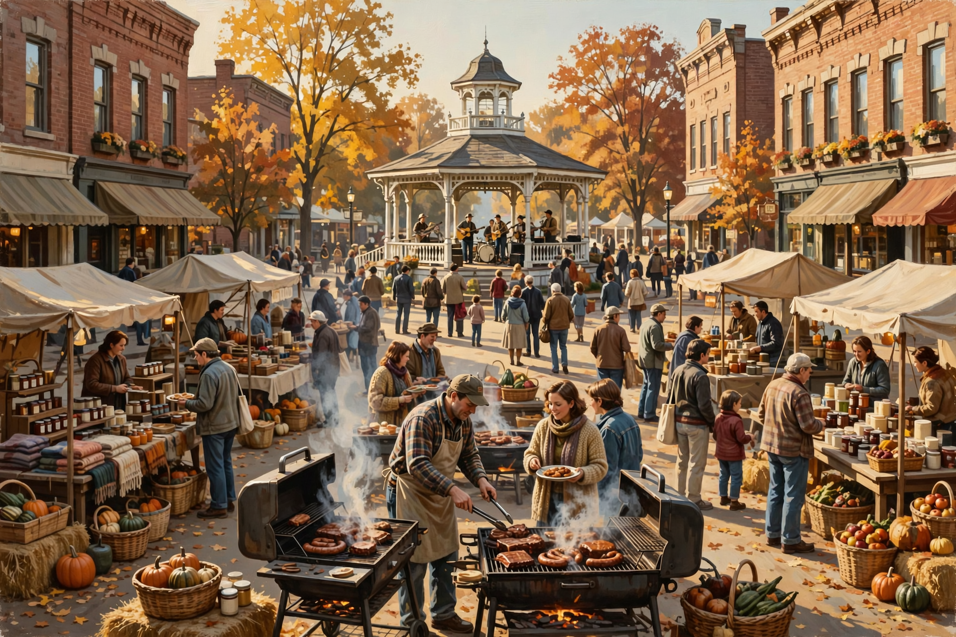 Illustration for π Free BBQ on the Square: Scottsboro Moves to Nov. 7