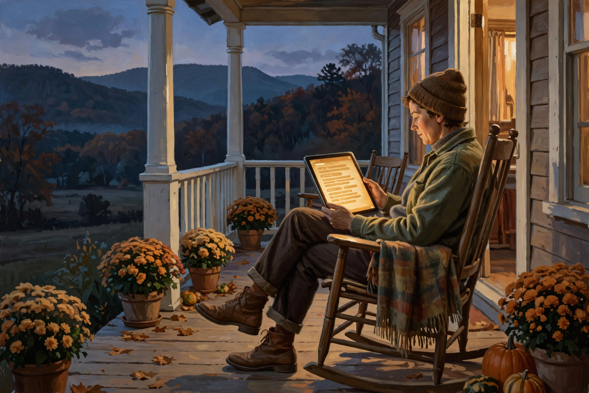 Illustration for 🌻 Soft Light, Clear Words, Calm Evenings