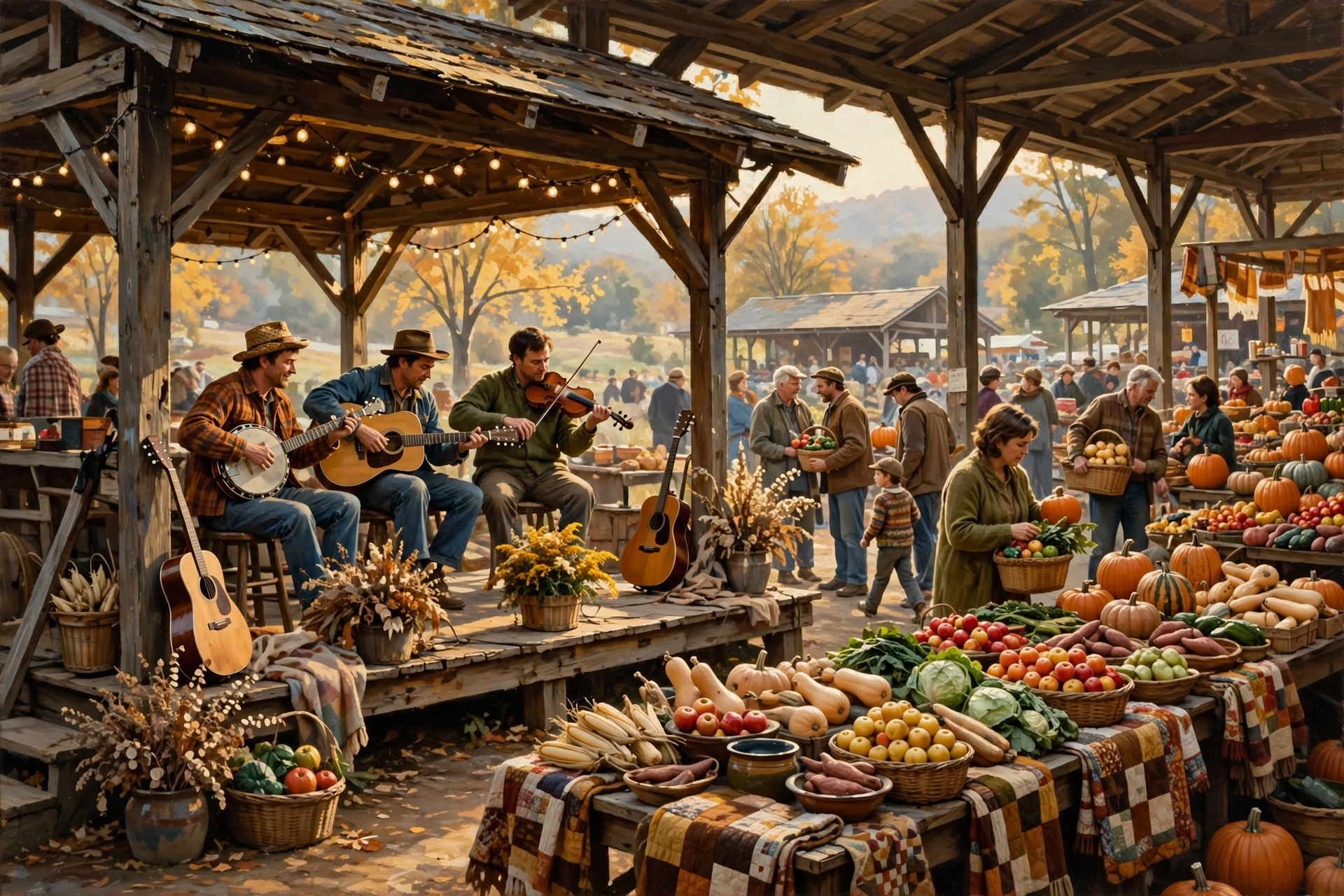 Illustration for 🪕 Bluegrass, Produce and a Sunday Funday Stage