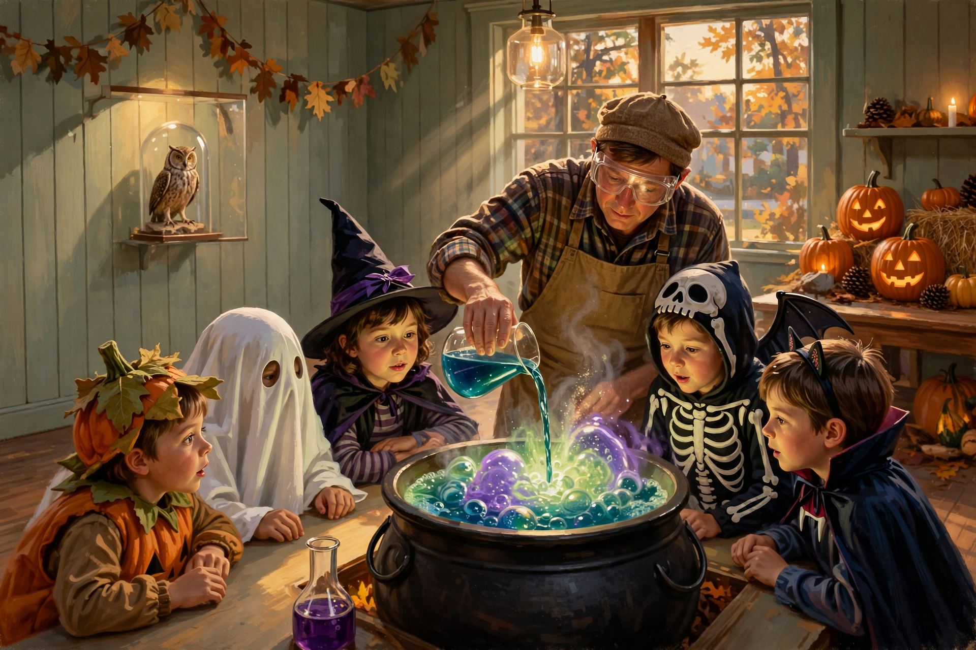 Illustration for π» Costumes, Critters and Spooky Town: Monster Bash