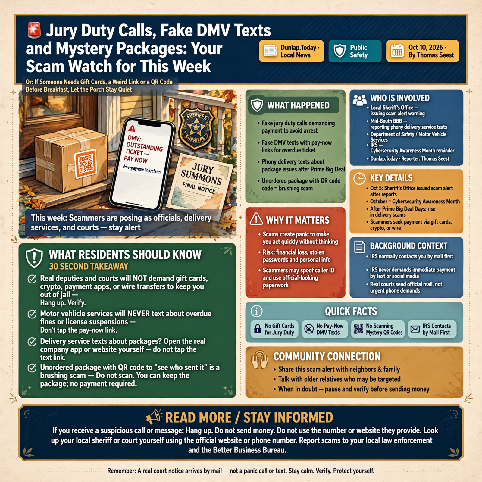 Story infographic